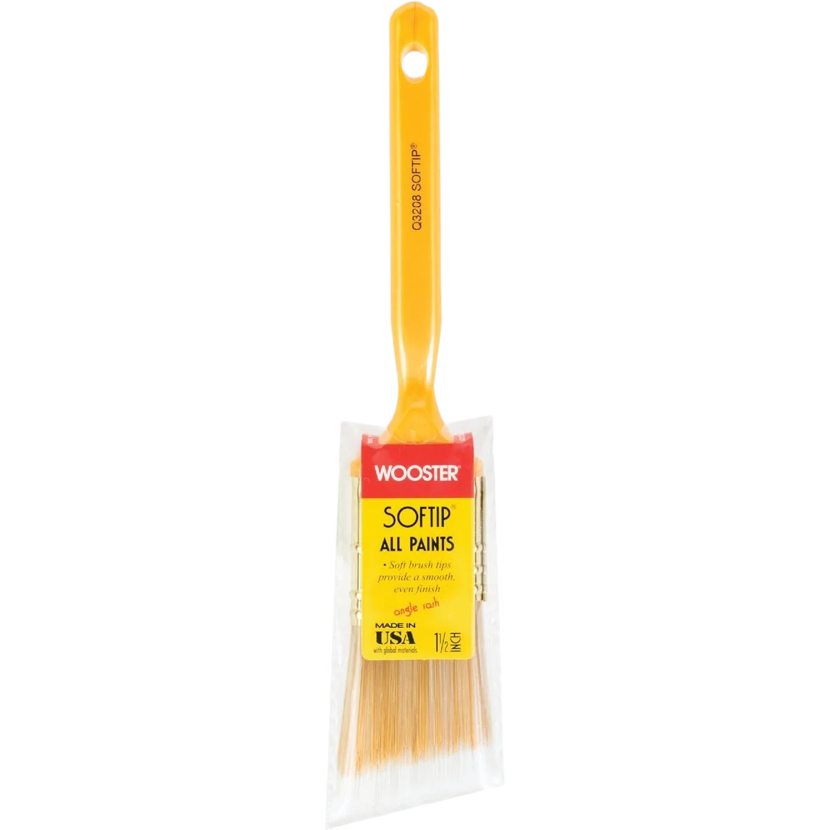 Dependable Wooster Softip Angle Sash Paint Brush 1-1 2 In. Detailed