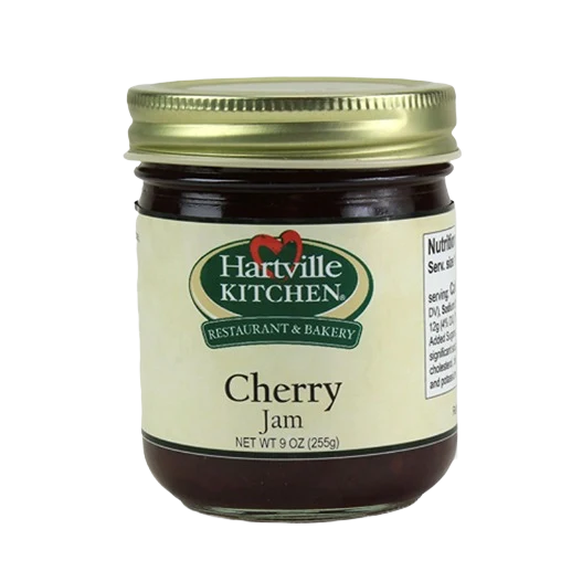 Comfortable Hartville Kitchen Cherry Jam 9 oz. Premium
