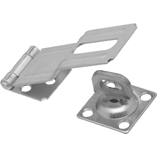 Smooth National Hardware 4-1 2 Zinc Swivel Safety Hasp Trendy