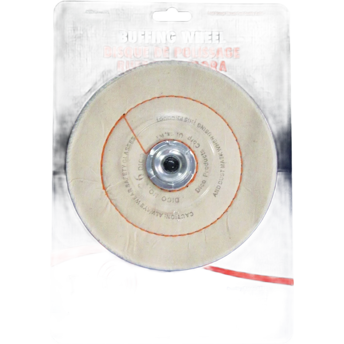 Genuine Dico 6 in. Cushion Sewed Buffing Wheel Trendy