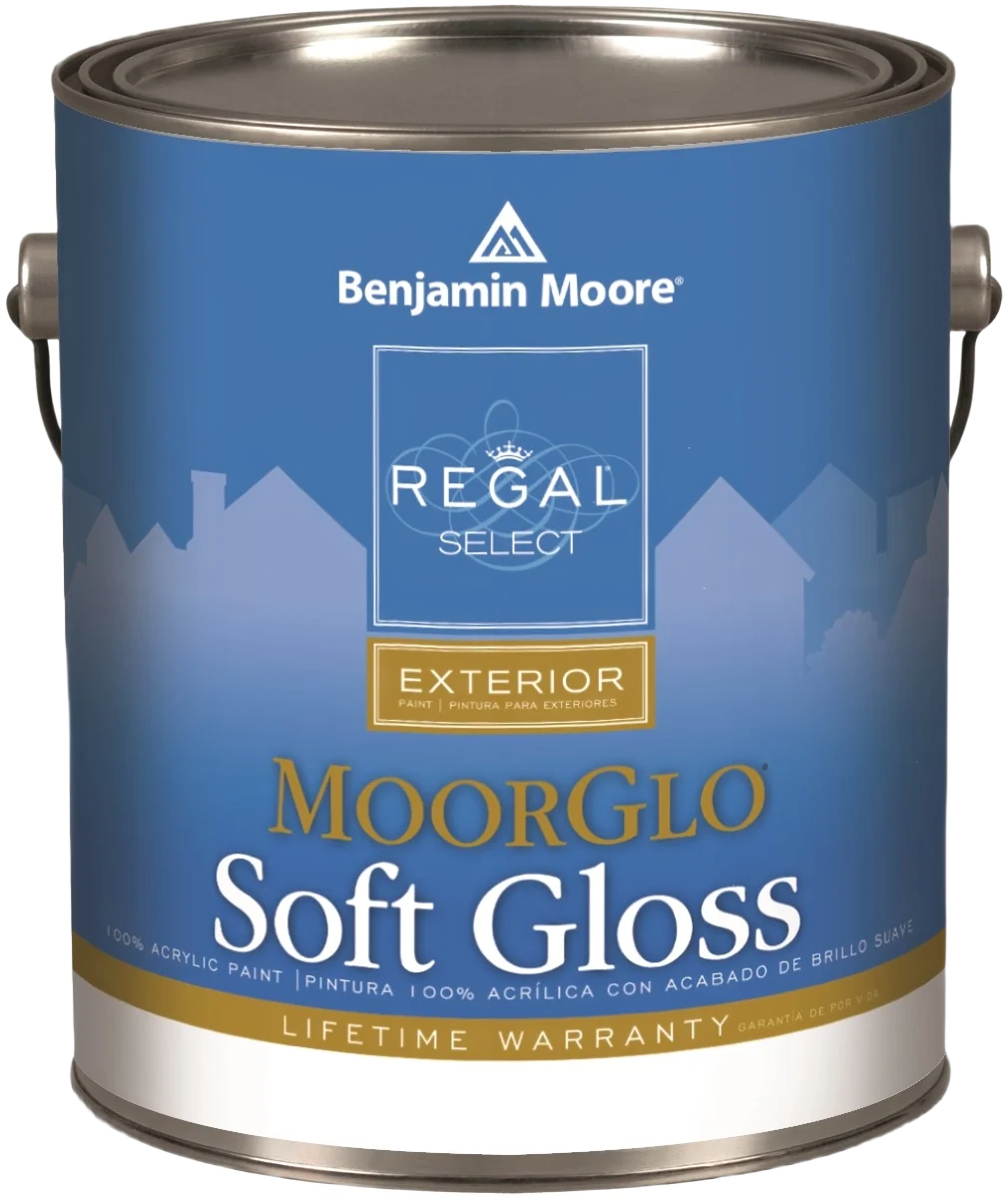 Superior Benjamin Moore 1-gal. Regal Moorglo 4X Soft Gloss Tintable Base Exterior Paint Elegant