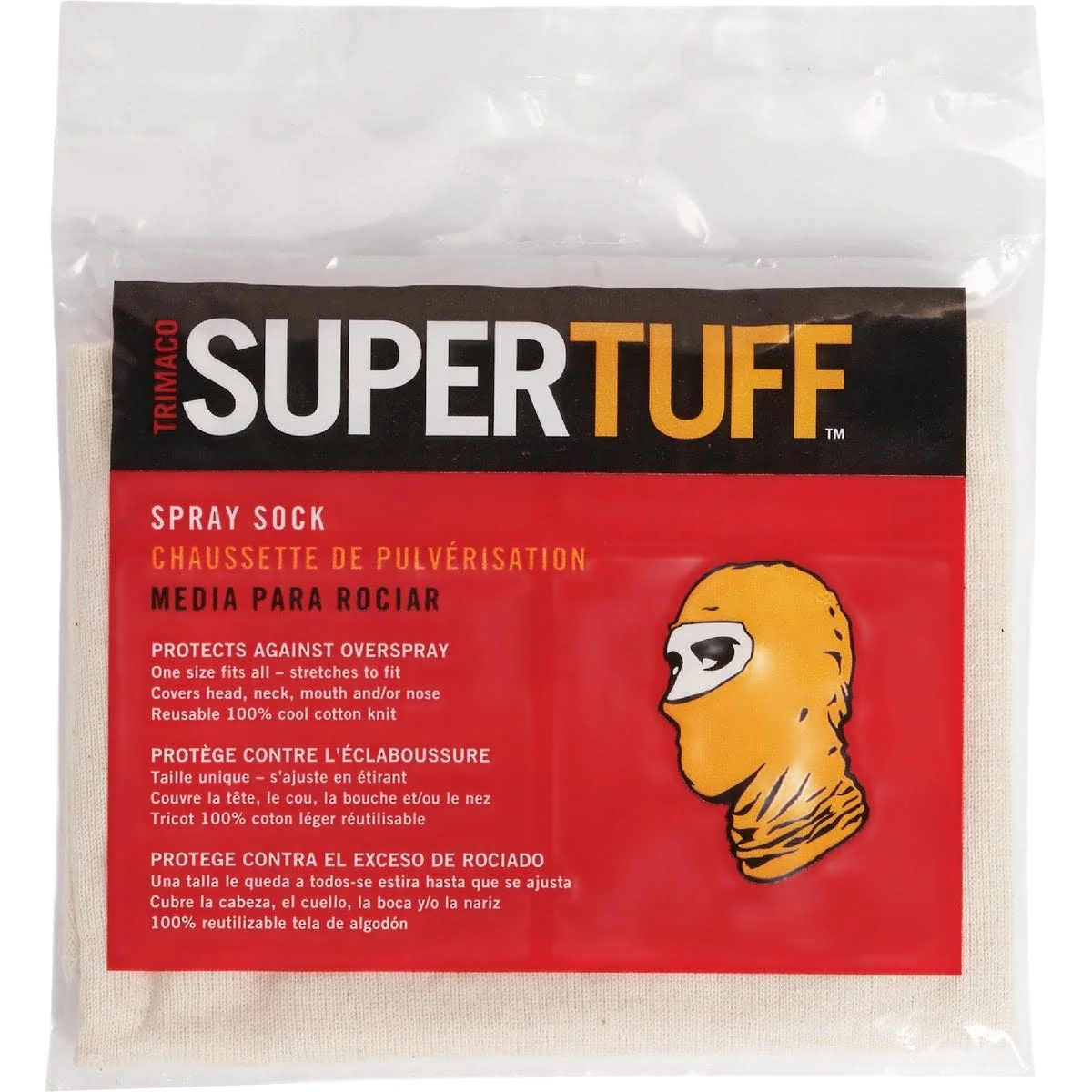Convenient Trimaco SuperTuff Spray Sock Hood Minimalist
