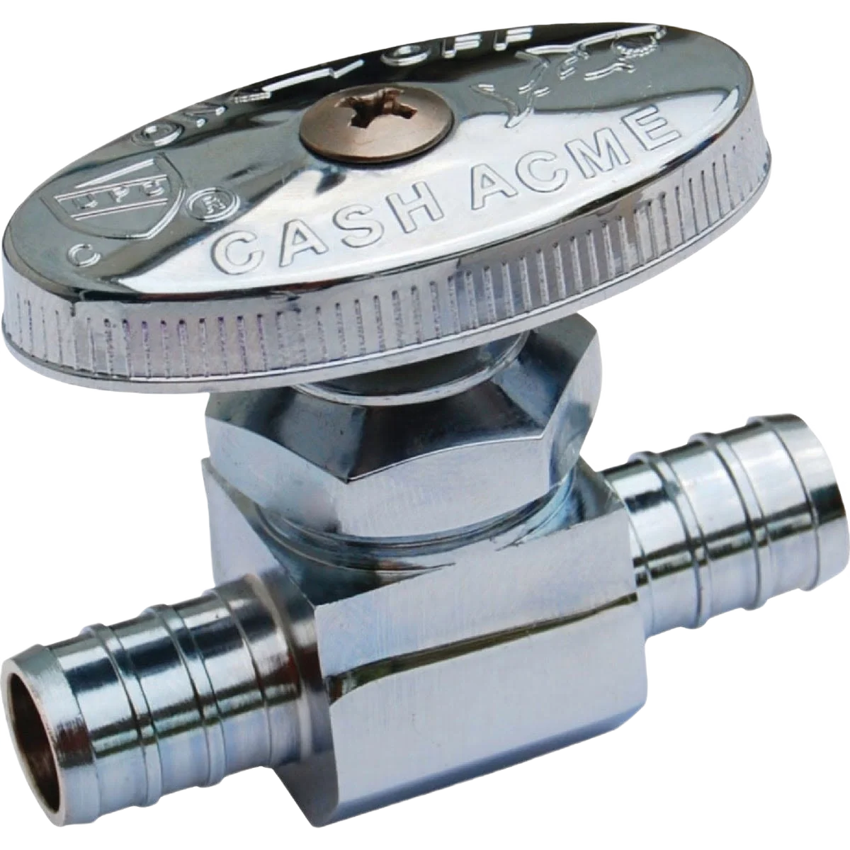 Efficient SharkBite 1 2 In. x 1 2 In. Multi-Turn Chrome Stop Straight Valve Environmentally Friendly