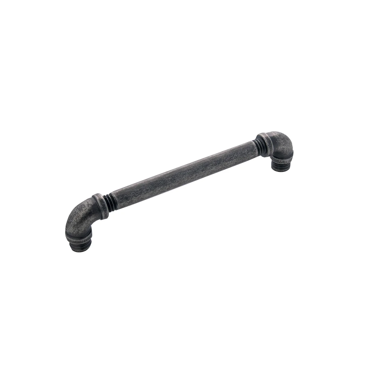 Sustainable Hickory Hardware 6-5 16 Black Nickel Vibed Center-to-Center Pipeline Pull Eco-Friendly