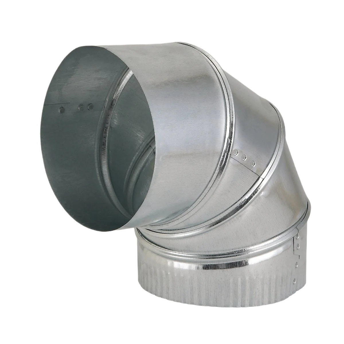 Exclusive Imperial 30 Ga. 6 In. Galvanized Adjustable Elbow Premium Material