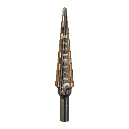 High-Quality Milwaukee 3 16 -7 8 4 Cobalt Step Drill Bit Organic