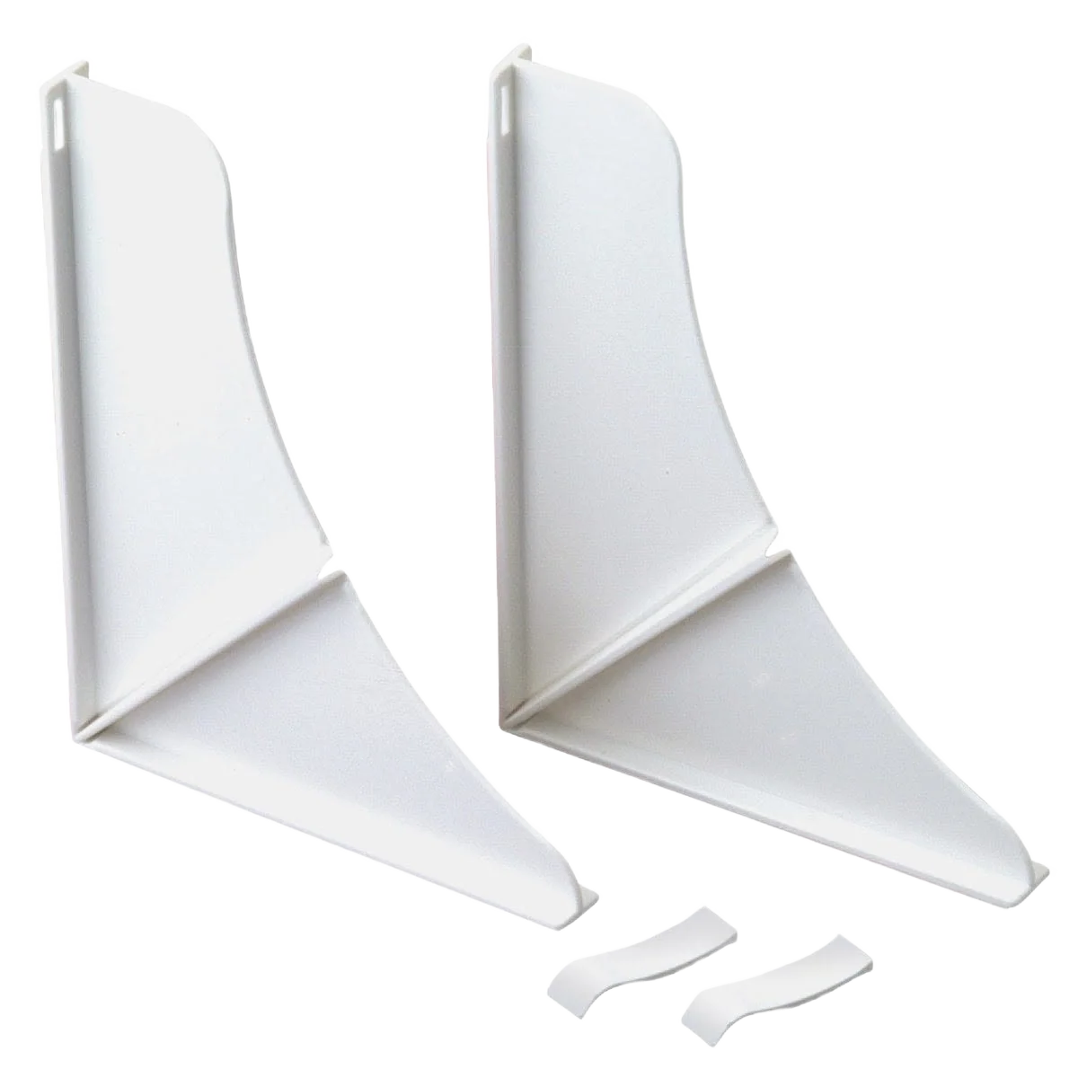Powerful Peerless White Shower Splash Guards Clean