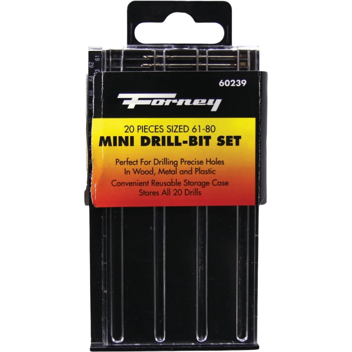 Minimalist Forney 20-Piece Mini Drill Bit Set Prestigious