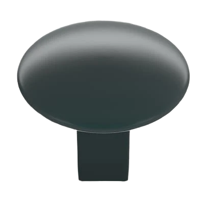 Top-Quality Amerock Riva 1-1 4 Diameter Matte Black Cabinet Knob World-Class