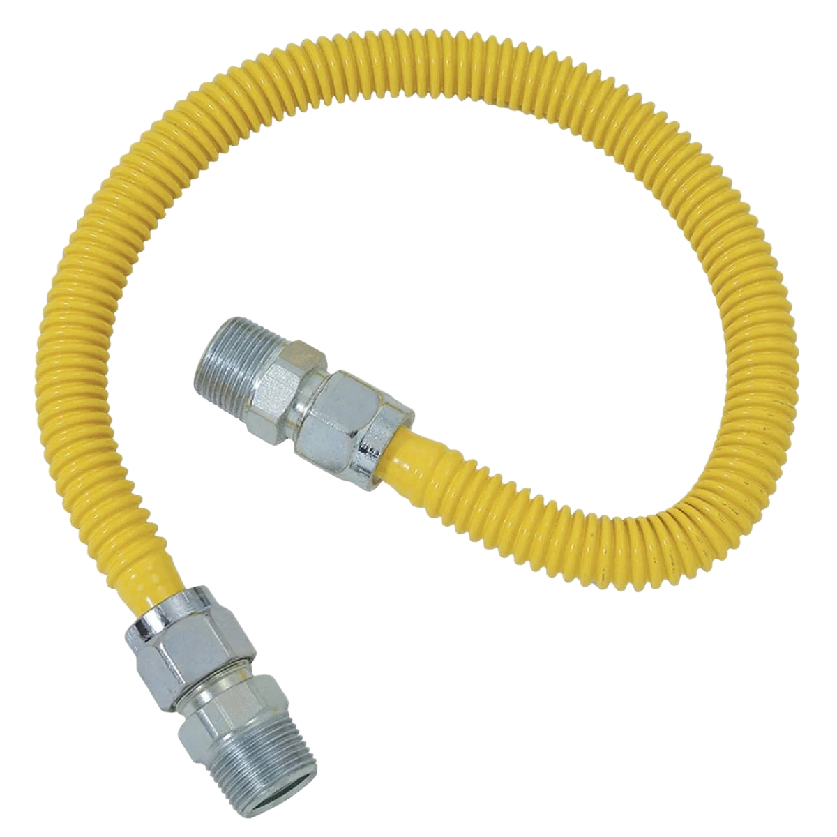 Exclusive Dormont 5 8 OD x 48 Coated Stainless Steel Gas Connector 1 2 MIP x 1 2 MIP Luxury