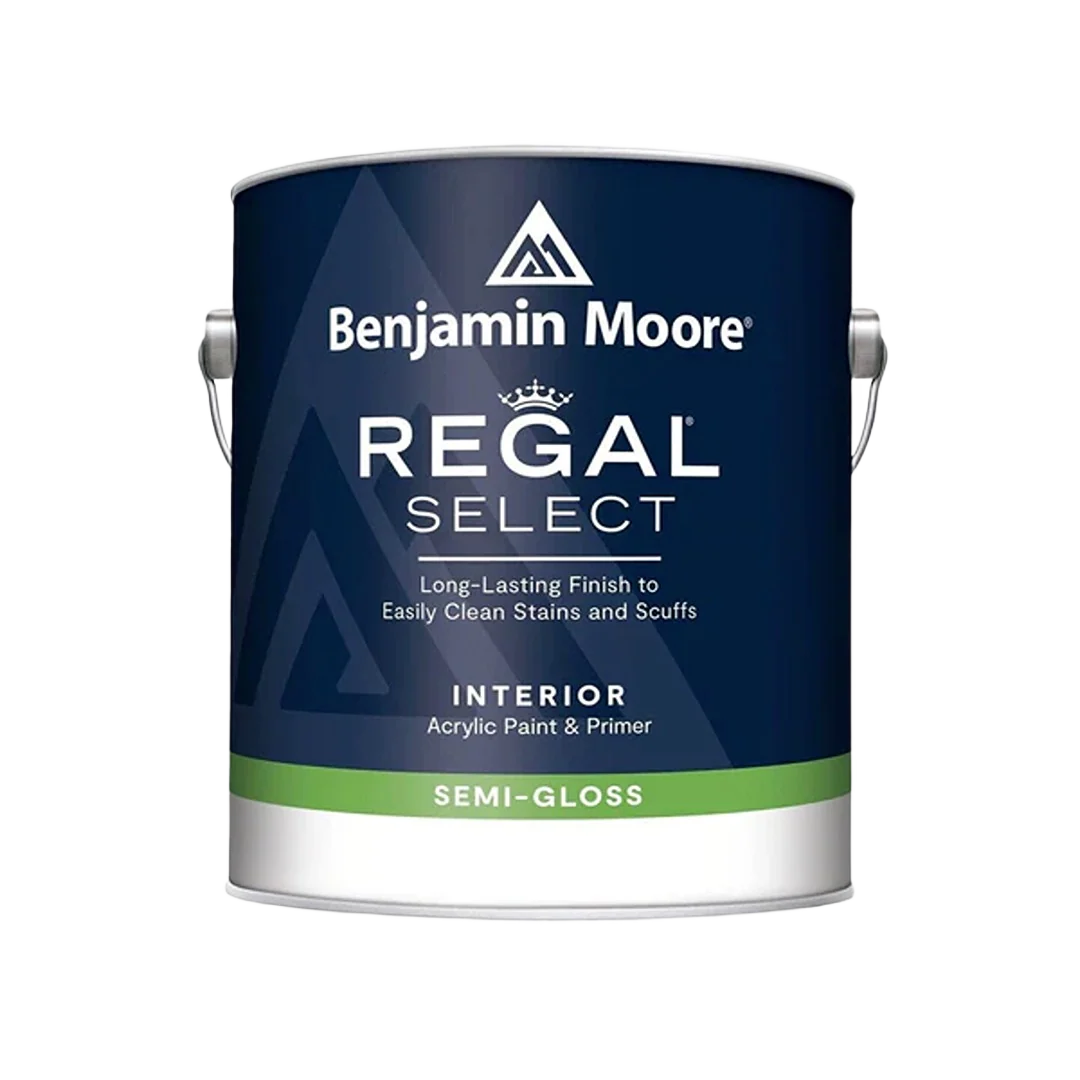 High-End Benjamin Moore 1-gal. Regal Select 2X Semi-Gloss Tintable Interior Base Paint World-Class