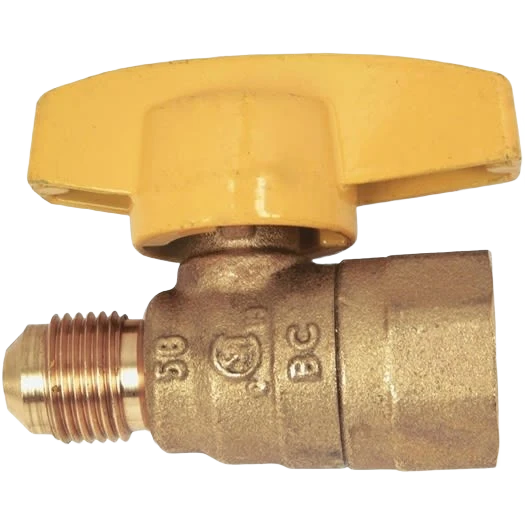 Eco-Friendly BrassCraft 3 8 OD x 1 2 FIP Brass Gas Ball Valve Authentic
