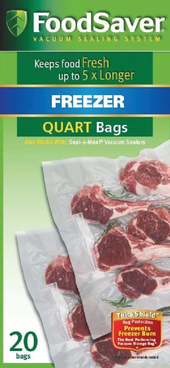 Quality FoodSaver zer Bags 20-Pack Original