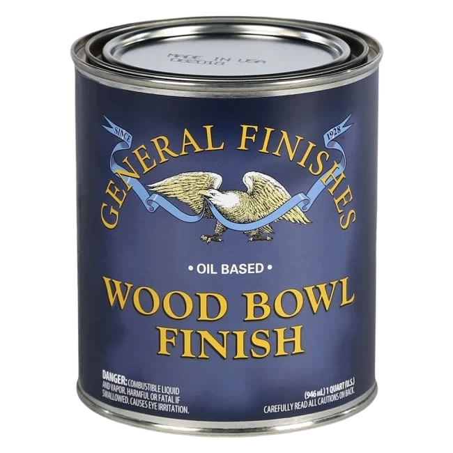 Fine Crafted General Finishes Oil Based Wood Bowl Finish 1 Pint Exclusive
