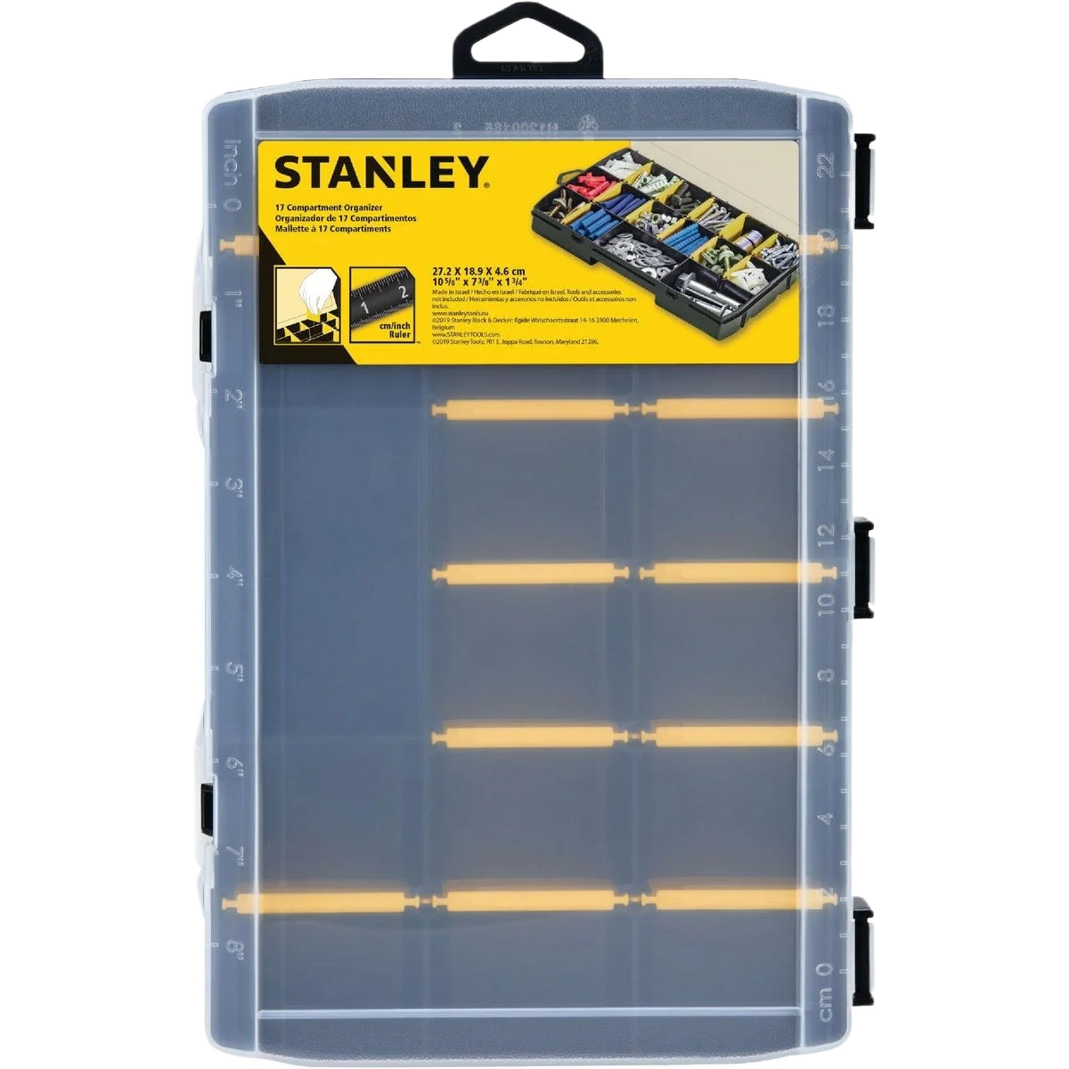 Next-Generation Flambeau Tuff Tainers Medium Parts Storage Box Smooth