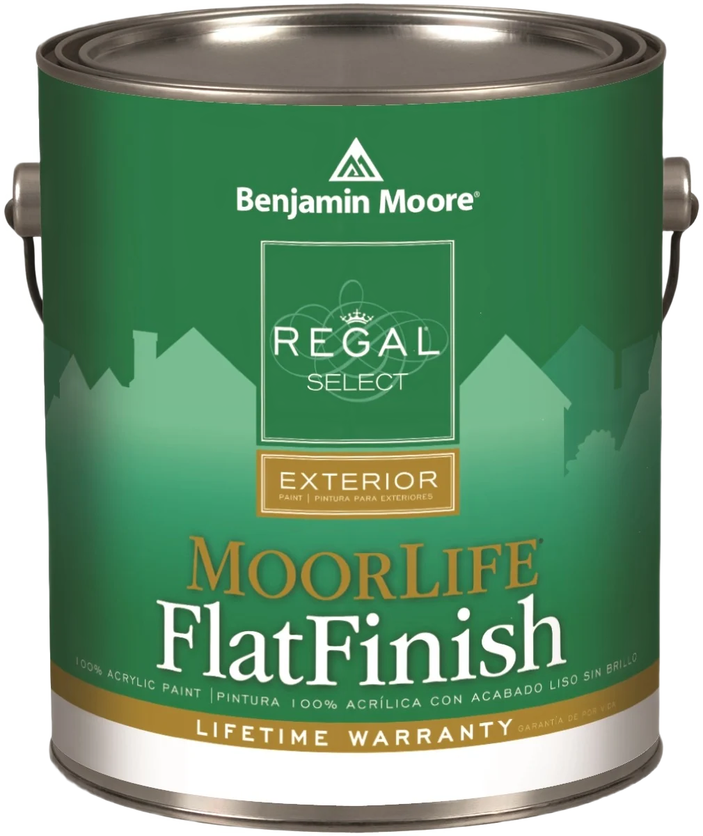 Soft Benjamin Moore Moorlife 1X Flat Tintable Base Exterior Paint 1 Gallon Luxury