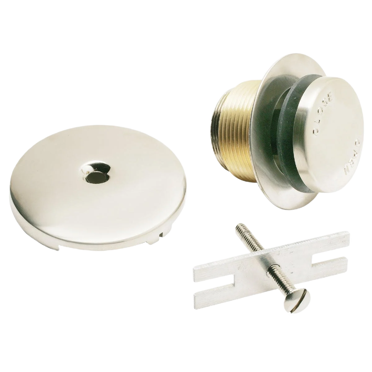 Sustainable Do it Carded Foot Lok Bath Drain Trim Kit Minimalist