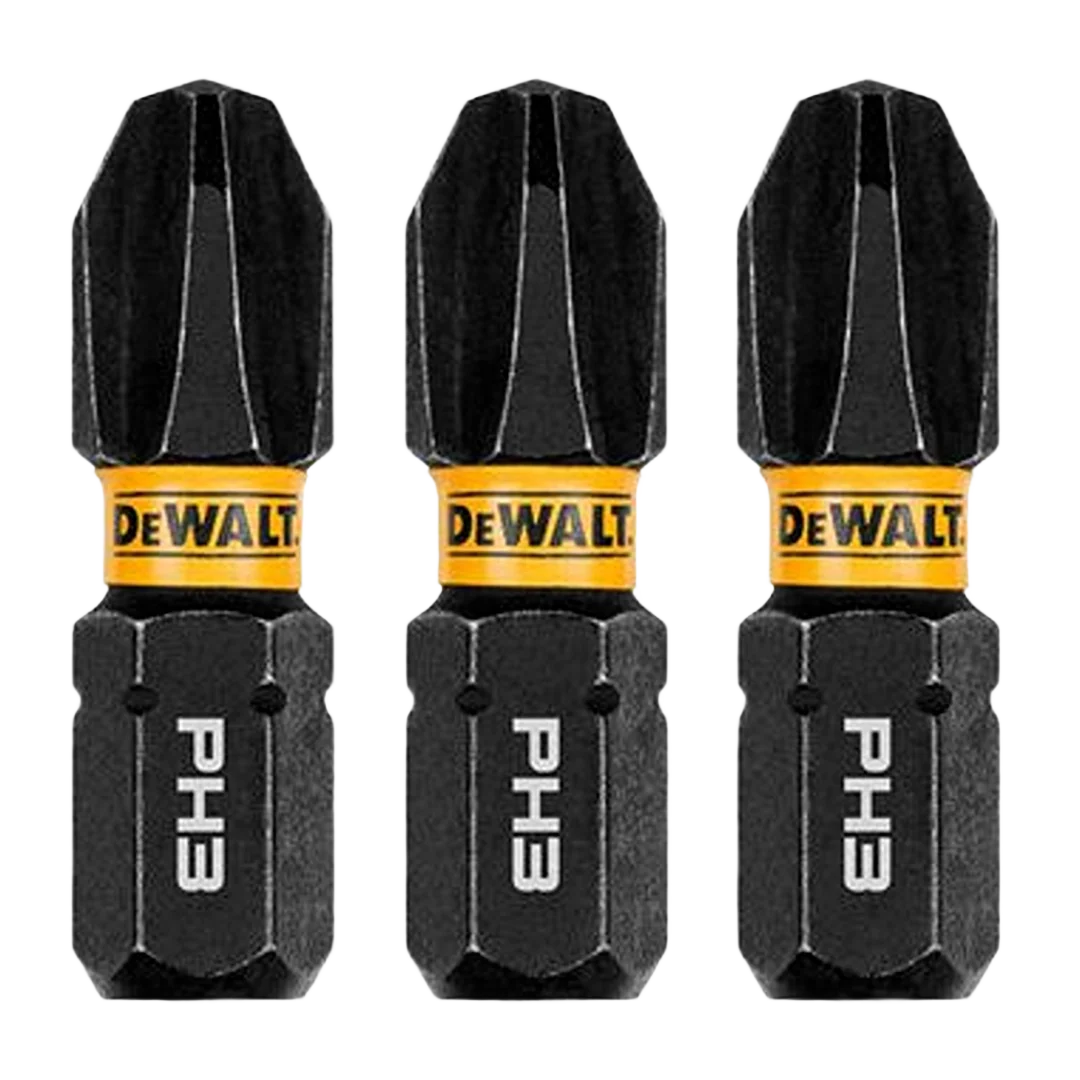 Comfortable DEWALT 1 Flextorq Phillips 3 Drill Bit 3-Pack Smooth