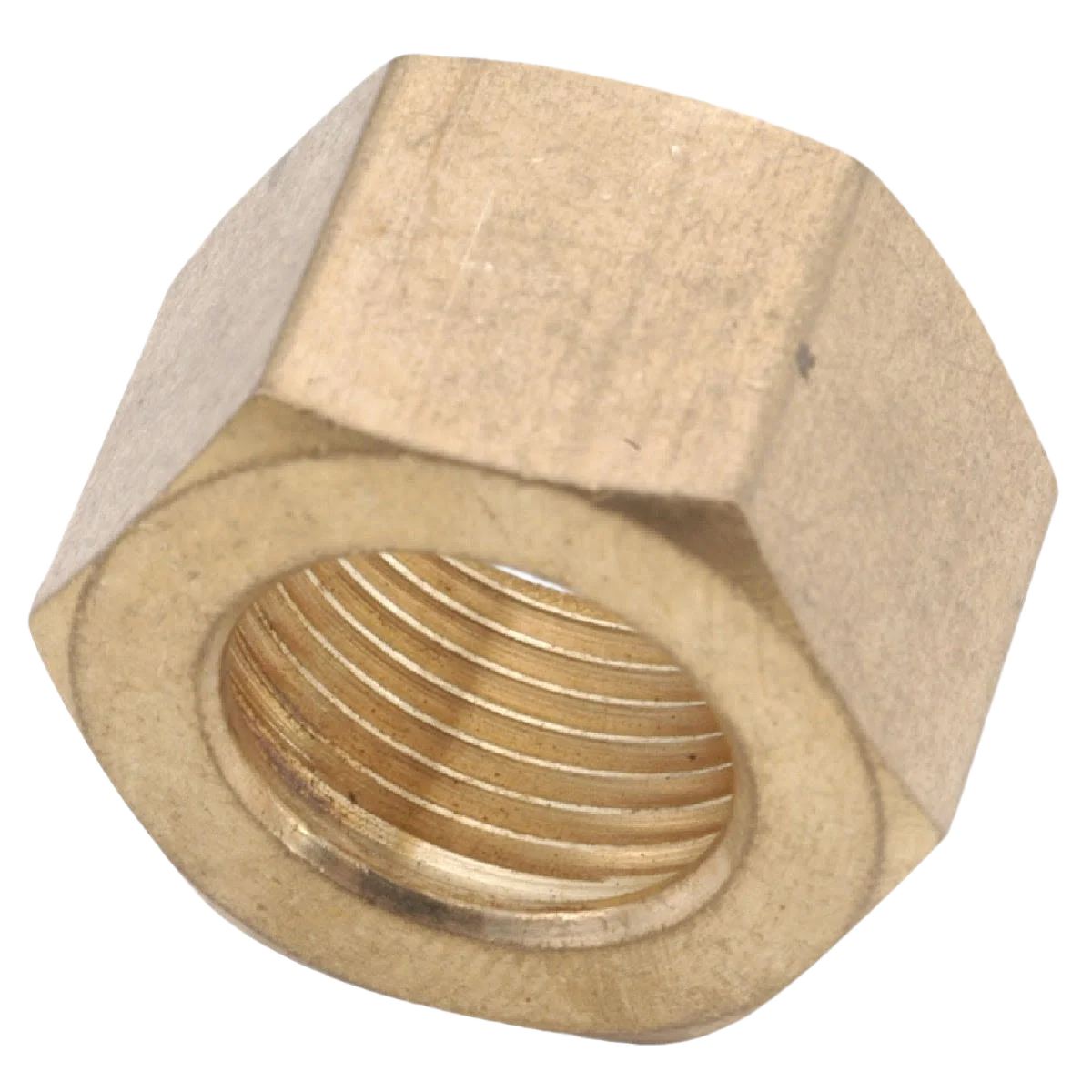 Authentic Anderson Metals 3 16 In. Brass Compression Nut 3-Pack Reusable