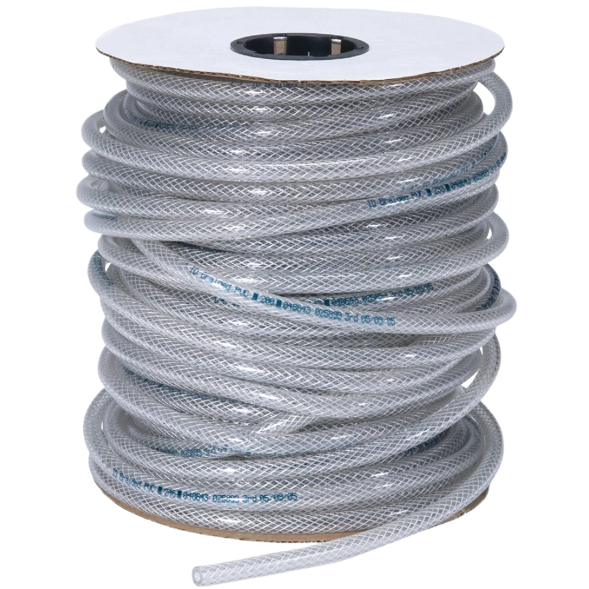 Stylish Abbott Rubber 1 2 x 1 4 x 250′ Clear T12 Braided PVC Tubing Selected