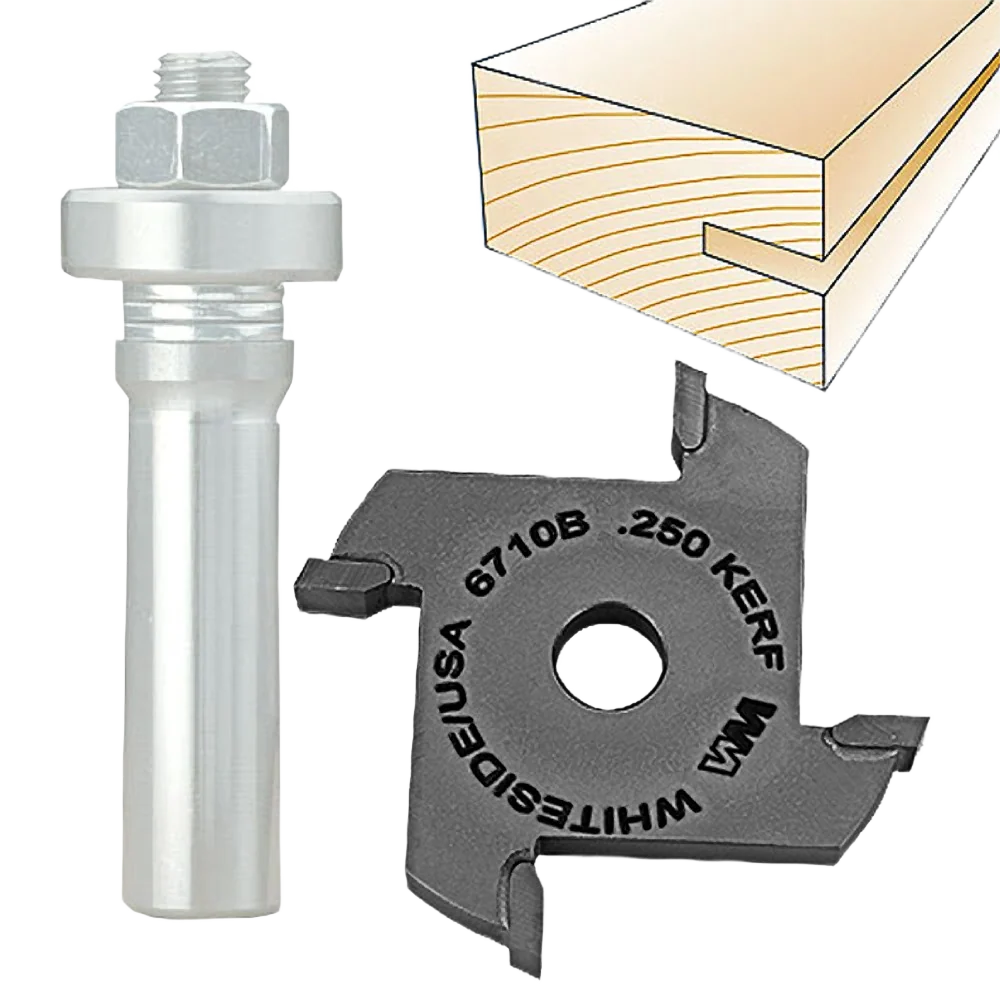 Pure Whiteside 4-Wing Slotting Cutter 1 4 in. Sophisticated