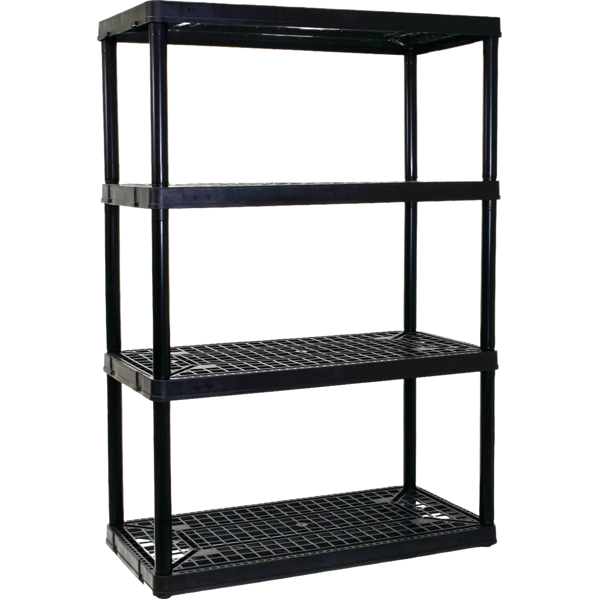 Superior Contico 4-Tier Ventilated Plastic Shelving Relaxed