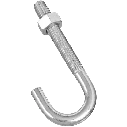 Fast National Hardware 5 16 x 3 Zinc J Bolt Contemporary