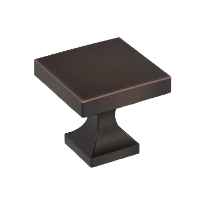Natural Amerock Pedestal 1-1 16 Length Oil-Rubbed Bronze Cabinet Knob Premium Material