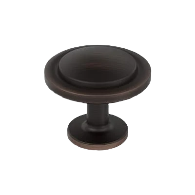 Pure Amerock Loop 1-3 16 Diameter Oil-Rubbed Bronze Cabinet Knob Carefully Designed