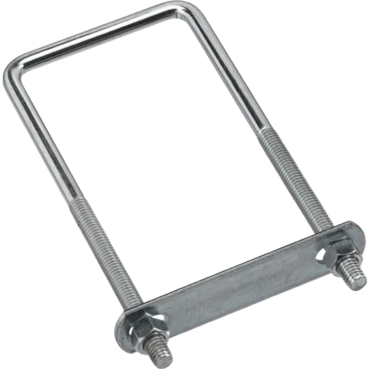 Elegant National Hardware 3 8 x 3 x 7 Zinc Square U Bolt Fine Crafted