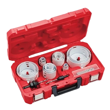 Pure Milwaukee HOLE DOZER™ 19-PC Electricians Hole Saw Kit Top-Quality