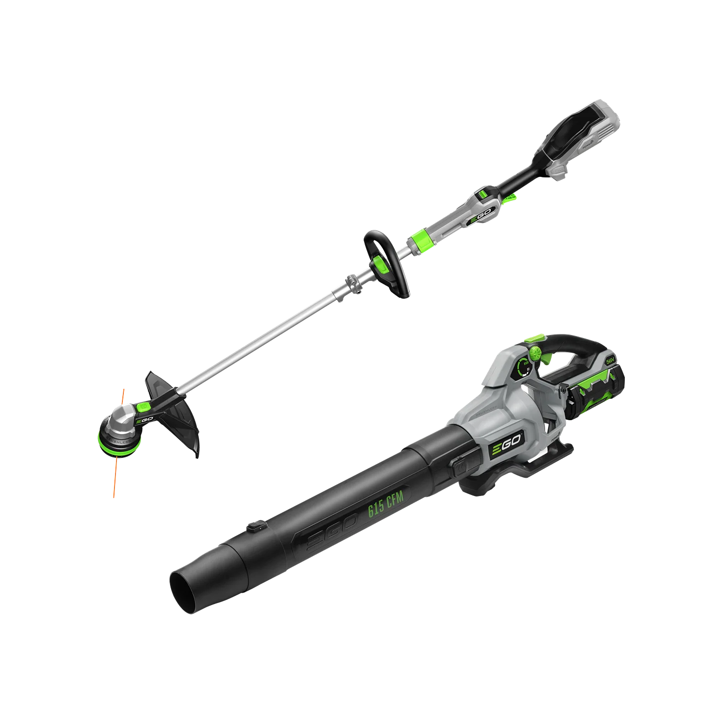 Original EGO Power 15 Powerload™ String Trimmer 615 CFM Blower Combo Kit Luxury