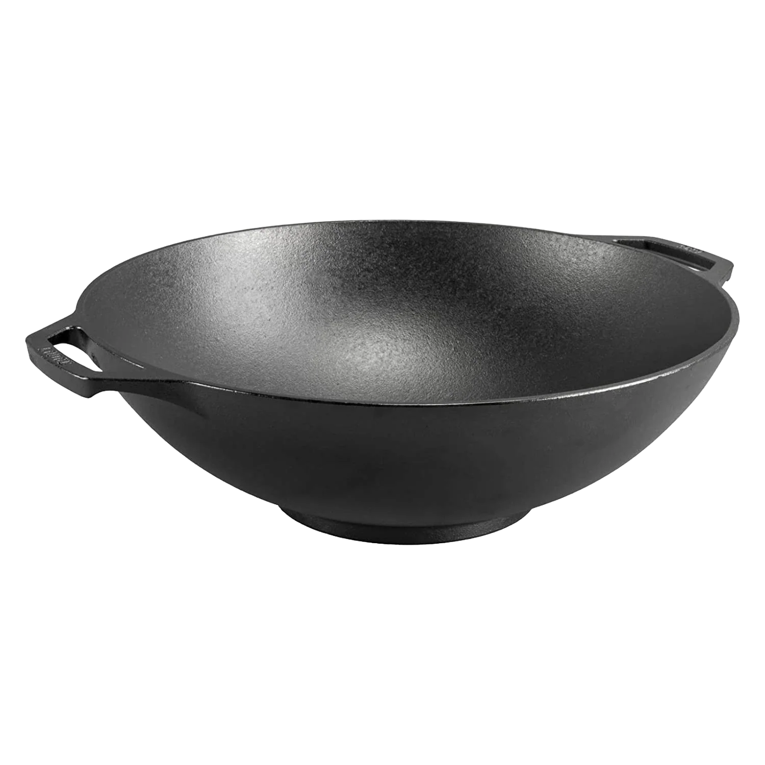 Specialty Lodge Cast Iron Wok with Wide Base Original Design
