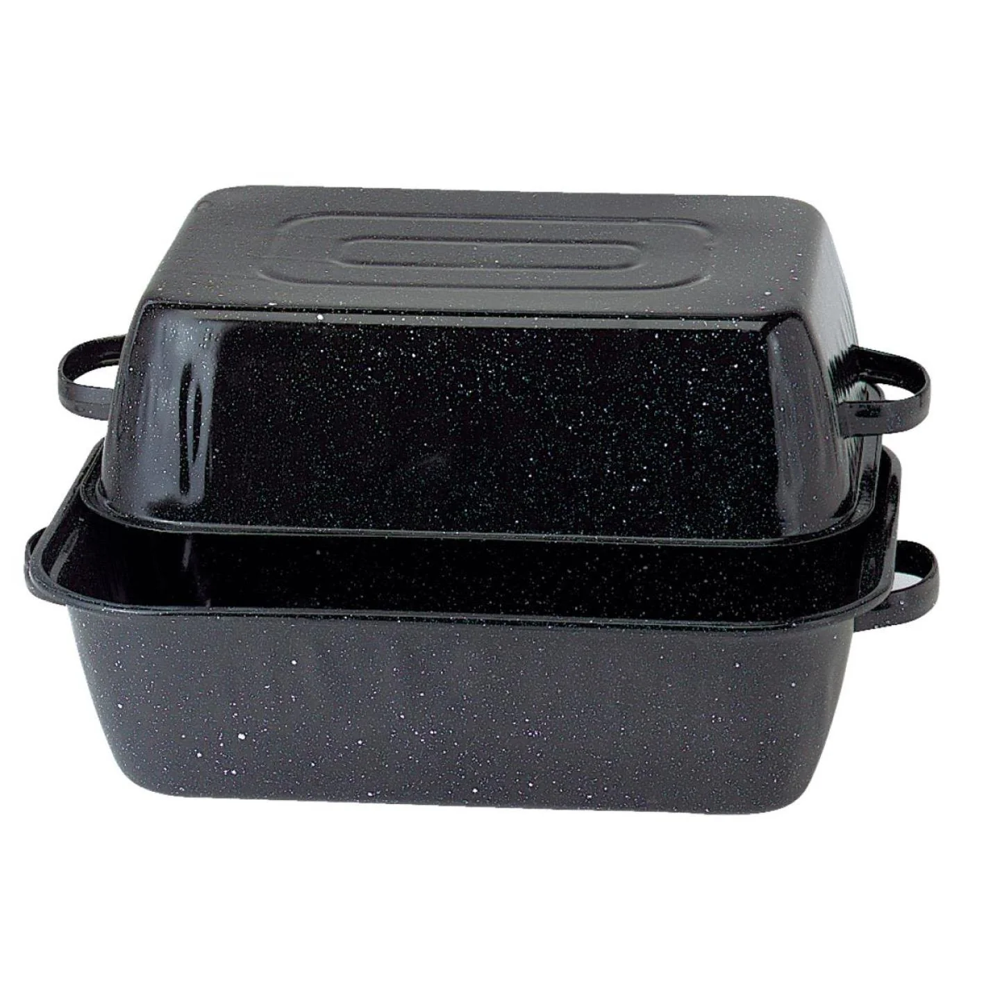 Versatile Largest Graniteware Roasting Pan Proven
