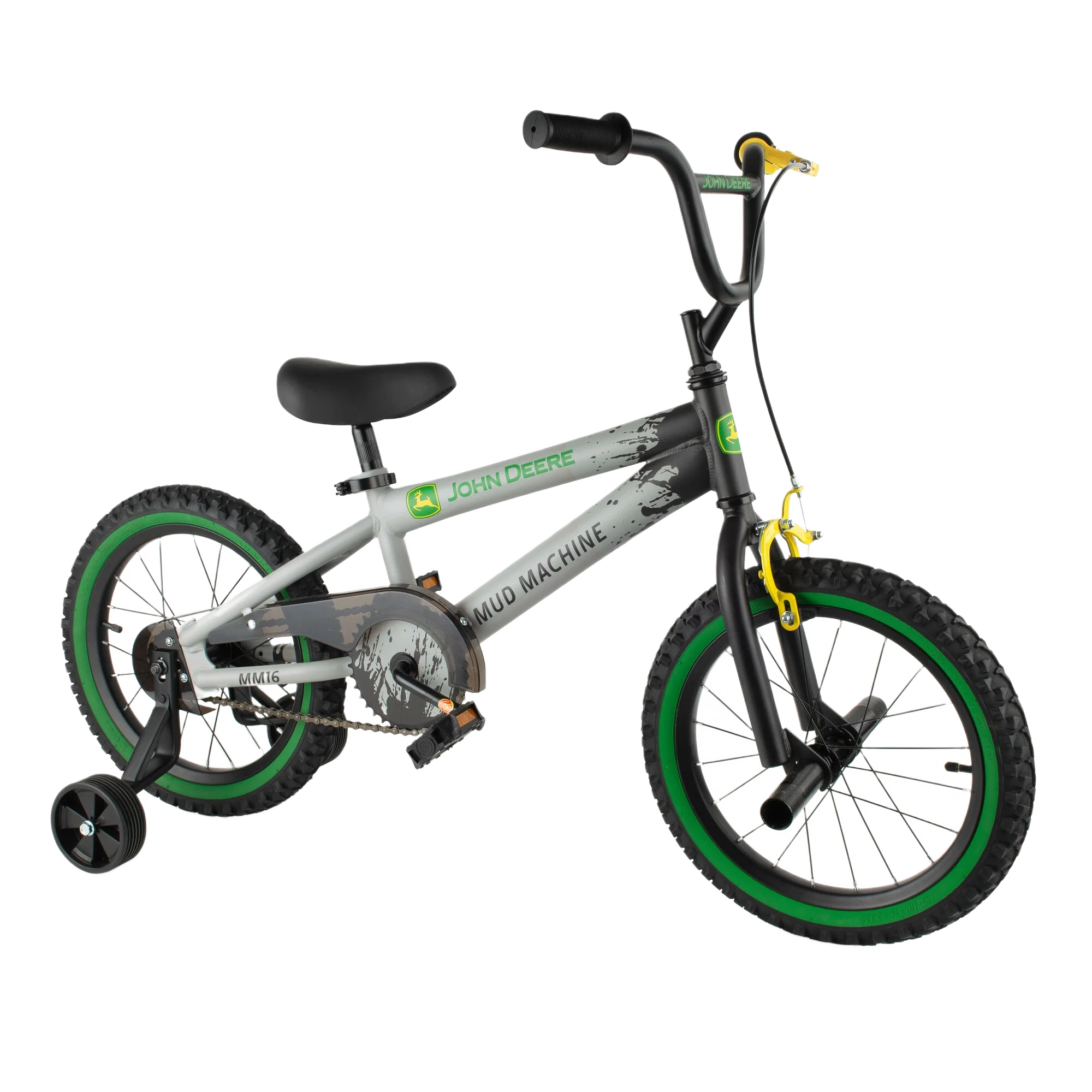 Practical TOMY John Deere 16 in. Mean Green Bicycle Reliable