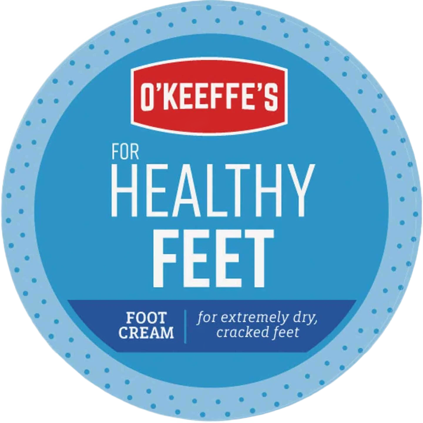 Innovative O’Keeffe’s Healthy Feet Cream Jar 3.2 oz. Safe