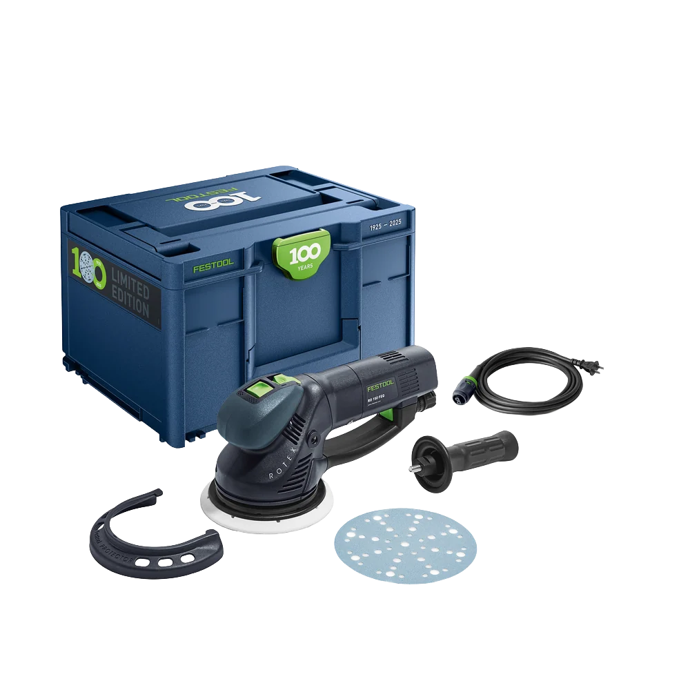 Practical Festool 578238 ROTEX RO 150 FEQ-Plus Multi-Mode Sander 100-Years Edition Artisan