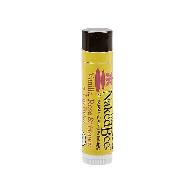 Stylish The Naked Bee Organic Vanilla Rose Honey Lip Balm Contemporary