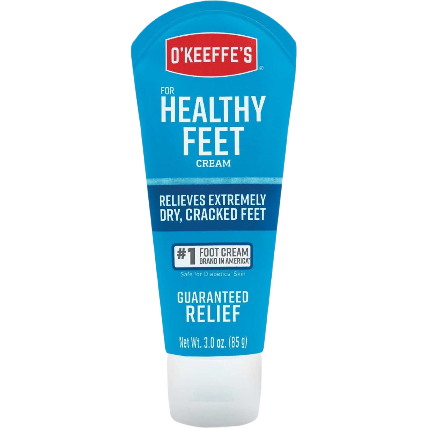 Durable O’Keeffe’s Healthy Feet Cream Lotion Tube 3 oz. Pure