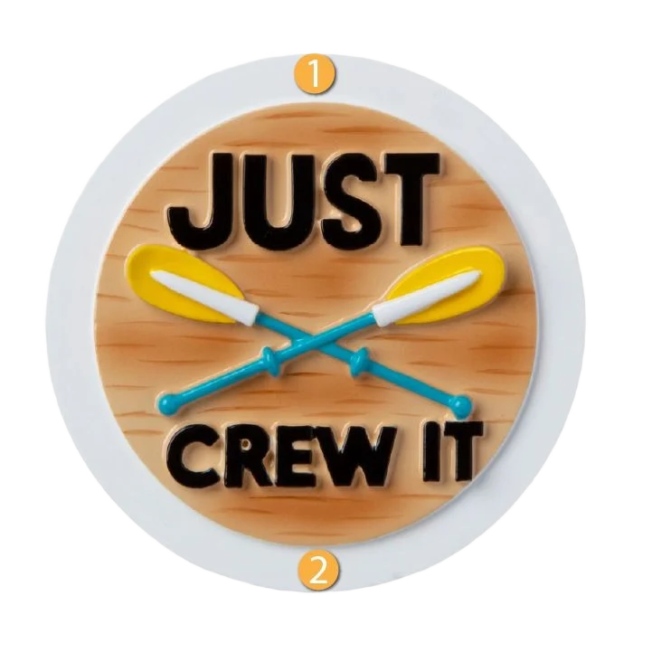 Luxury PolarX Personalized Crew Ornament World-Class