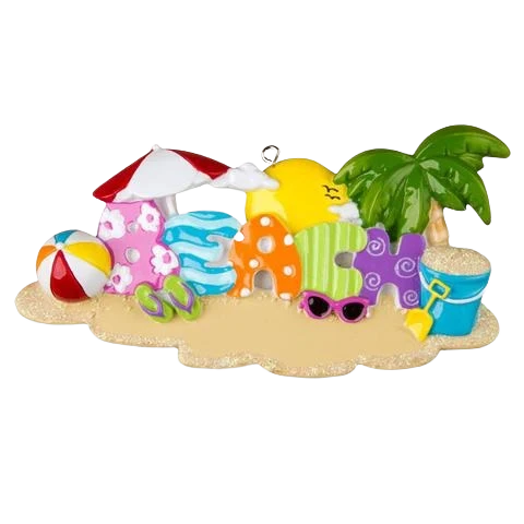 Safe PolarX Personalized Beach Ornament Consistent