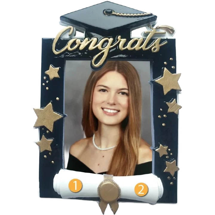 Fast PolarX Personalized Graduation Frame Ornament Practical