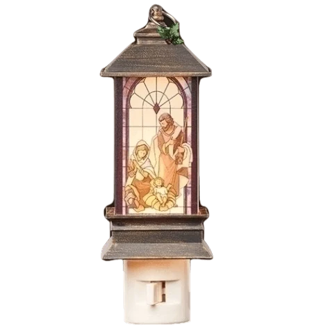 Modern Roman Holy Family Night Light Exceptional