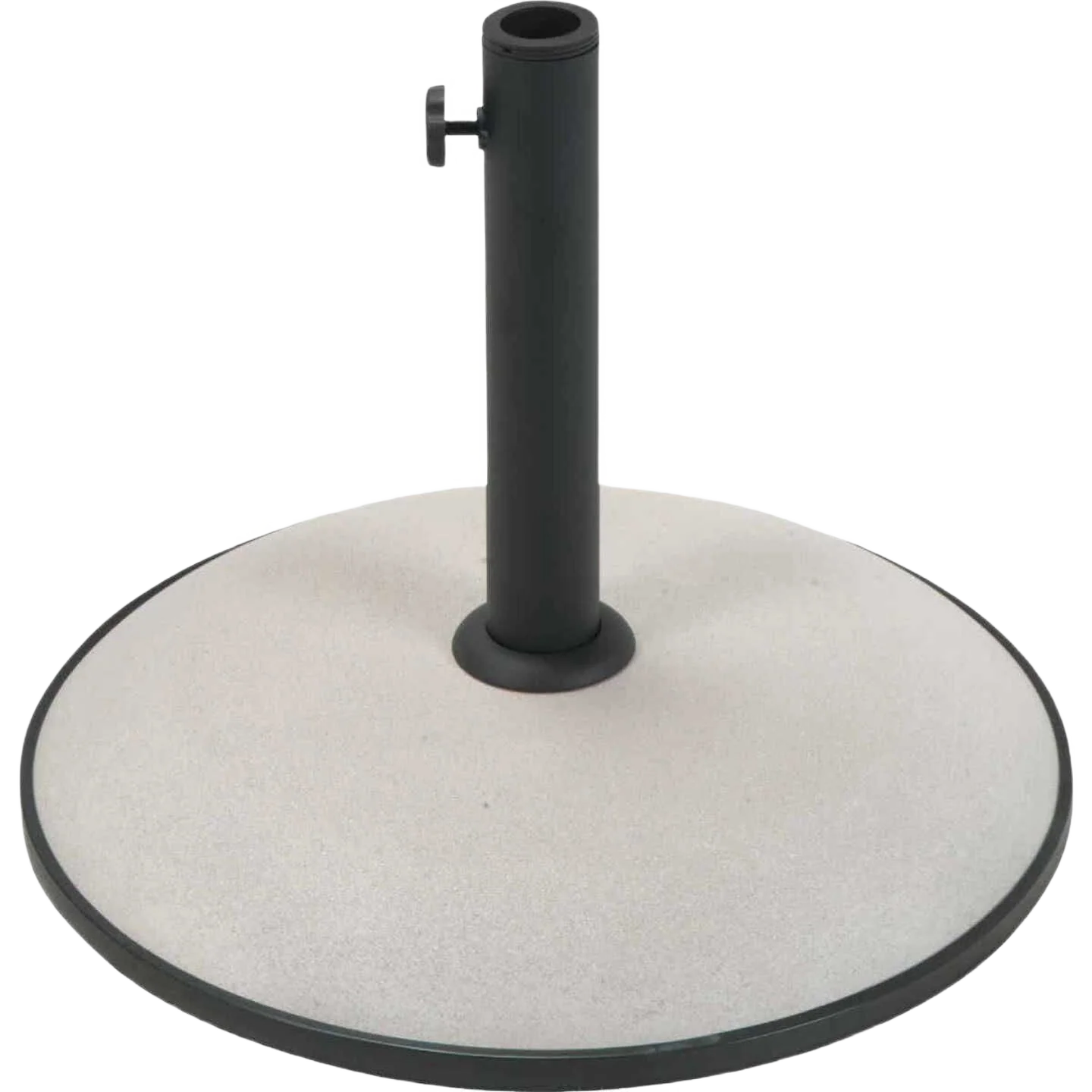 Natural Outdoor Expressions Round Tan Concrete Umbrella Base 12 x 17 in. Outstanding