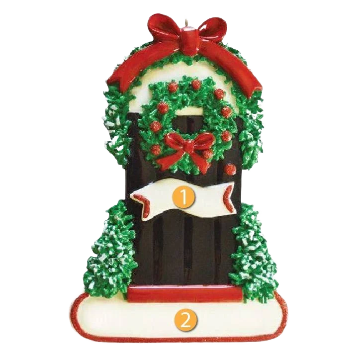 Casual Rudolph Me Personalized Wintery Door Ornament Next-Generation