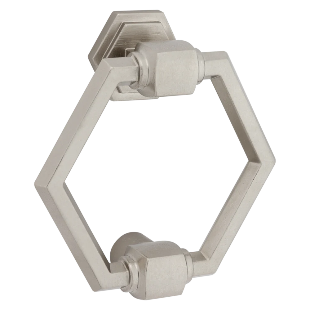 Easy-to-Use National Hardware Powell 4 Satin Nickel Door Knocker Fast