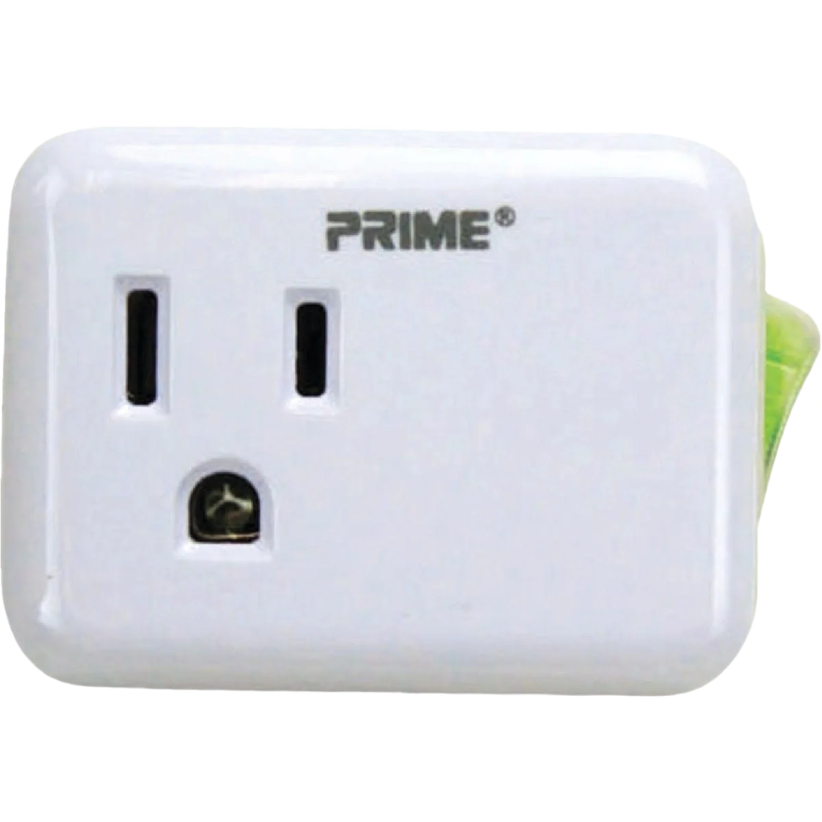 Natural Prime Wire Cable Plug-In Outlet with Switch Solid