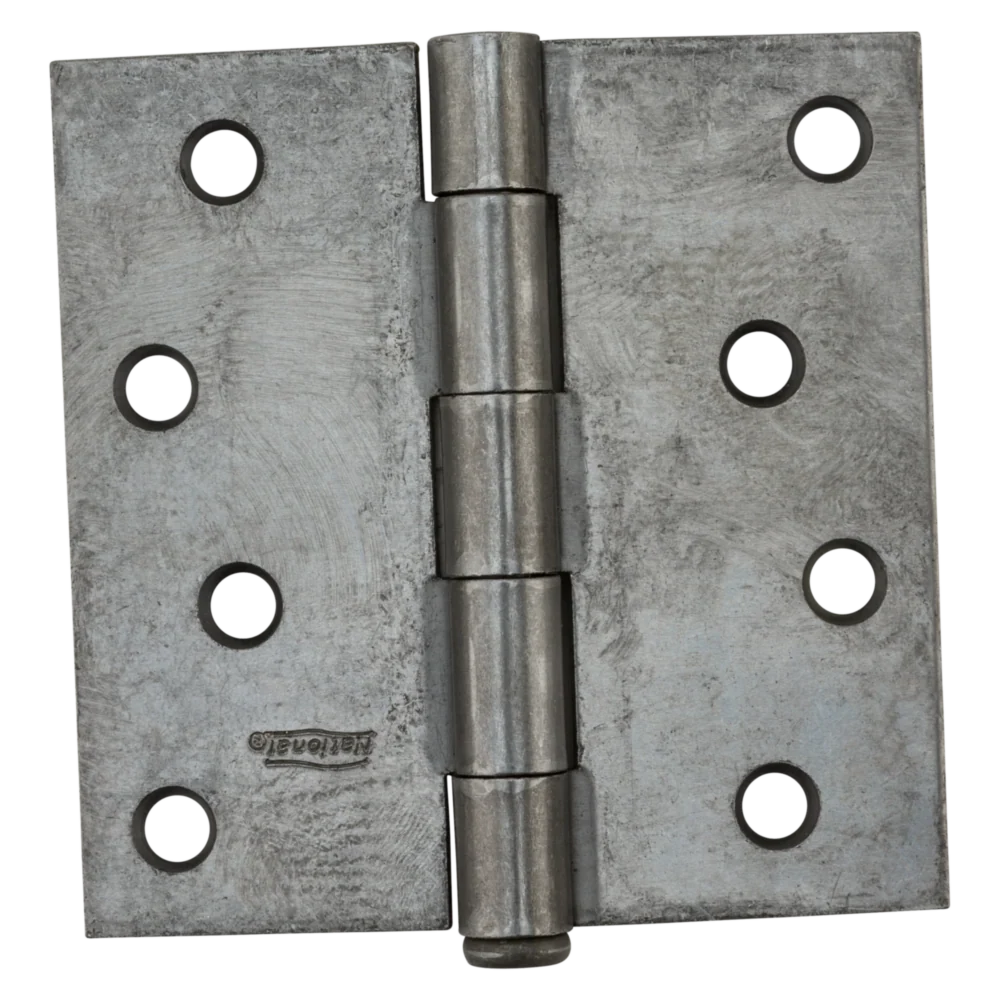 Recyclable National Hardware 4 Square Plain Steel Broad Door Hinge Responsible