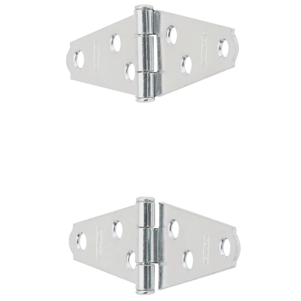 High-Quality National Hardware 2 Zinc Light Strap Hinge 2-Pack Practical