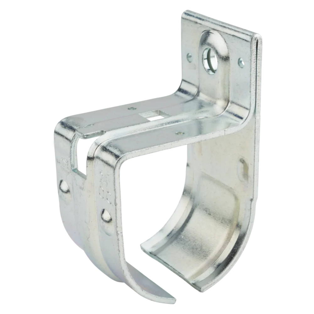 Sustainable National Hardware Zinc-Plated Single Round Rail Barn Door Bracket Comfortable